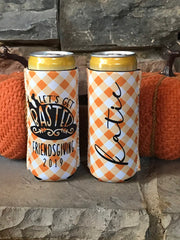 Friendsgiving Slim Party Huggers. Thanksgiving Party Favors. Turkey Party Favors! friendsgiving Party!